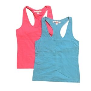 VICTORIA’s SECRET Bundle (2) Vintage Racerback Tank Tops, size S